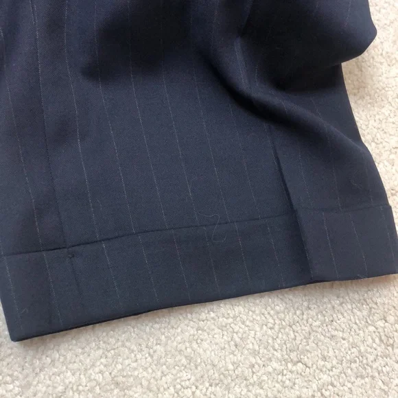 Men’s Hart Schaffner & Marx Gold Trumpeter Nordstrom Pinstripe Suit - Picture 12 of 12